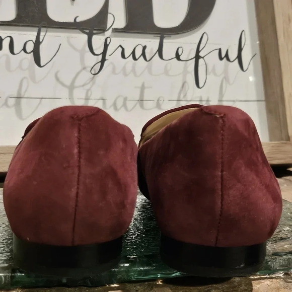 Karl Lagerfeld Paris Noor Suede Loafer Flat w Jewel Rhinestone Wmns Sz 8.5 - Picture 6 of 17